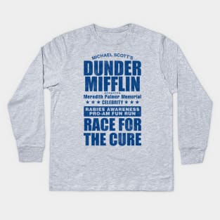 Celebrity Rabies Awareness Fun Run Race for the Cure Kids Long Sleeve T-Shirt